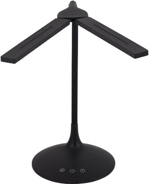 Bureaulamp draadloos ALBA LED Twin 2700-6500Kelvin 280lumen zwart