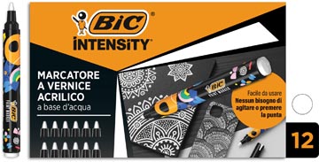 Paintmarker BIC Intensity wit