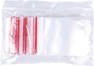 Gripsealzakjes Office Products 60x80mm transparant (100)