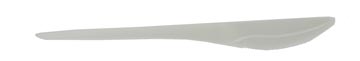 Mes herbruikbaar Conpax Folia CPLA 19cm wit (50)