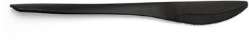 Mes herbruikbaar Conpax Folia CPLA 19cm zwart (50)