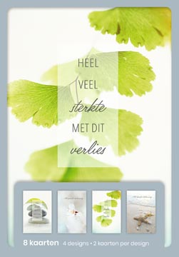 Wenskaarten Hallmark 'heel veel sterkte met dit verlies' (8)