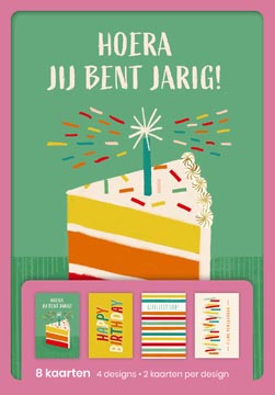 Wenskaarten Hallmark 'hoera jij bent jarig' (8)