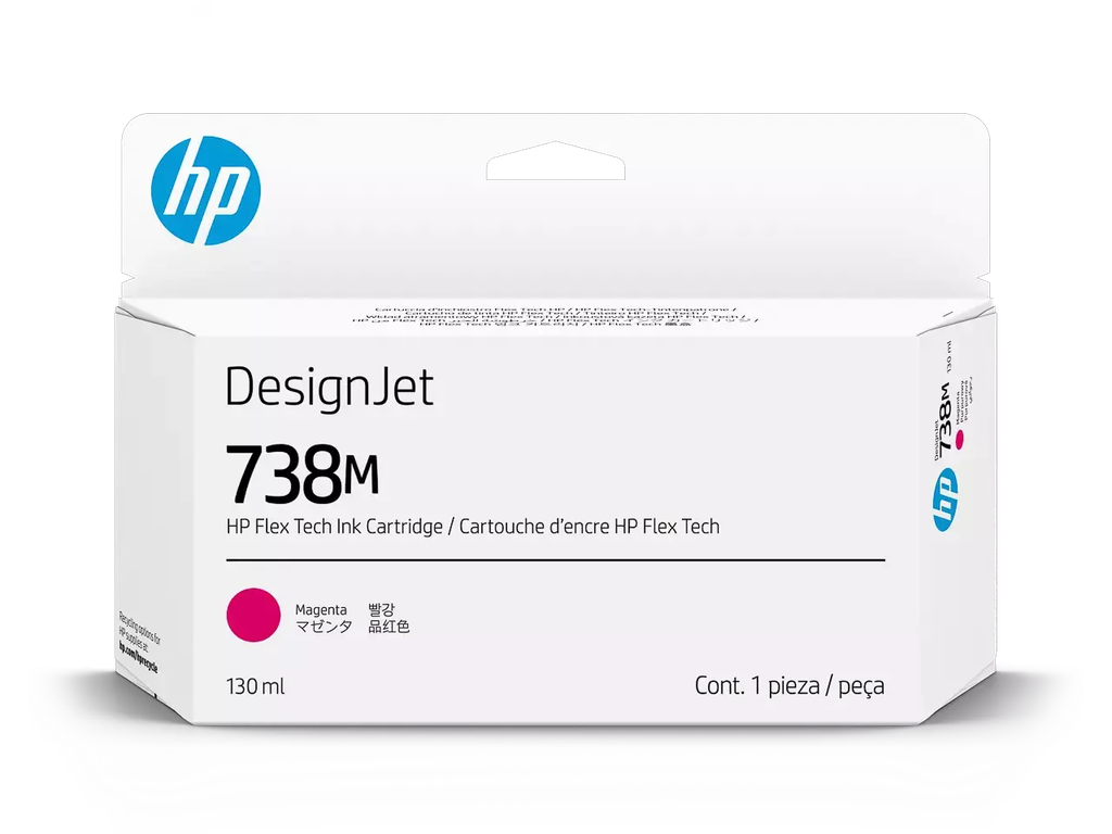 Cartridge HP DesignJet 738M Flex Tech 130ml MAG