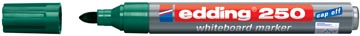 Whiteboardmarker Edding e-250 ronde punt 1,5-3mm groen