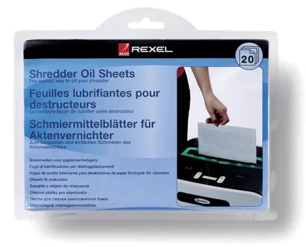 Olievellen voor papiervernietiger Rexel (20)