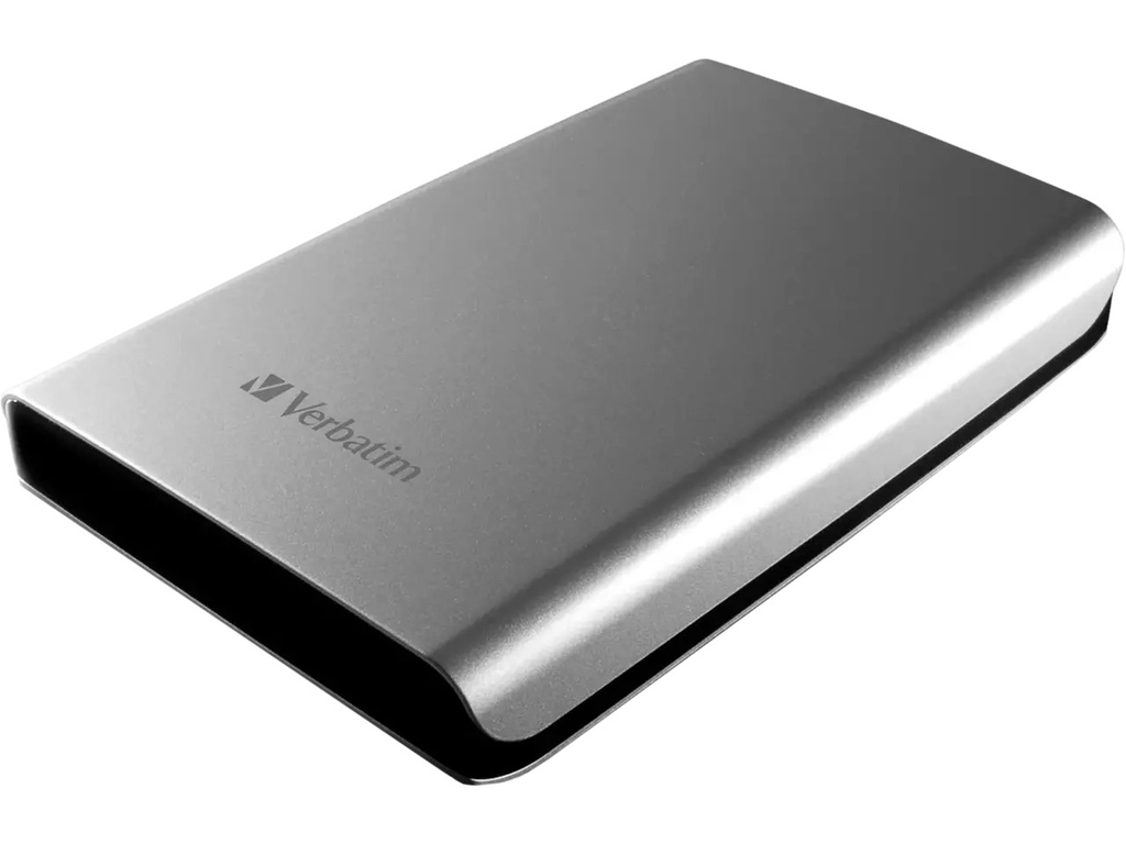Externe harde schijf Verbatim Store 'n' Go HDD 1TB USB 3.0 zilver (53071)