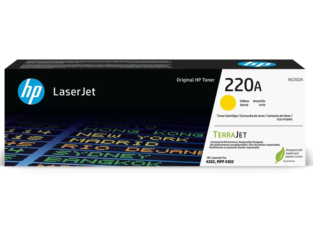 Toner HP Color Laser 220A LaserJet Pro MFP 4302 1.800pag. YEL