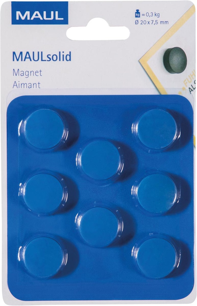 Magneet Maul MaulSolid Ø20mm (8)