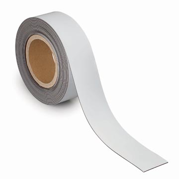 [TIM-6524902] Magnetisch etiketband MAUL beschrijf- en wisbaar 50mmx10m (wit)