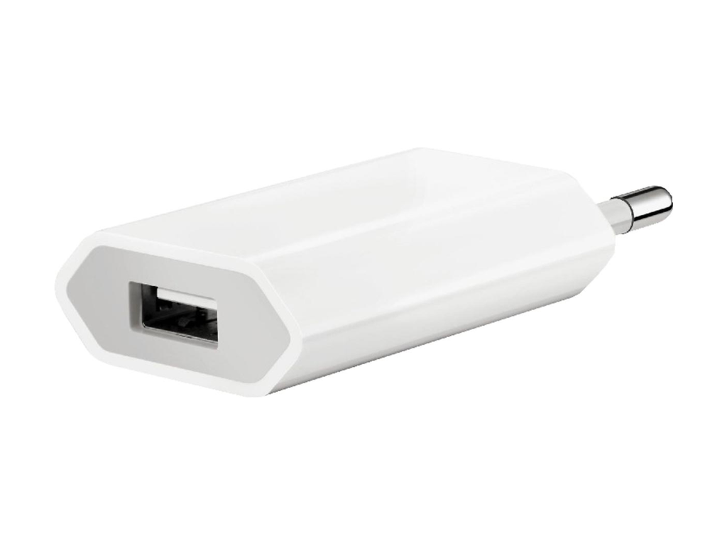 Oplader Apple USB-A 5W wit