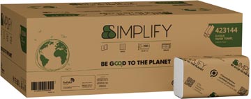 Handdoeken Papernet Simplify papier Z-vouw 2-laags 200vel (20)
