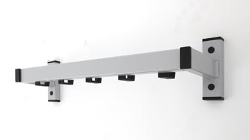 Wandgarderobe kapstok V-part Safe 5 haken