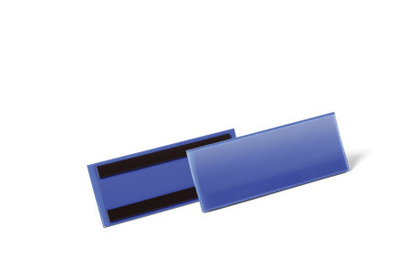 [DUR-175707] Etikethoes Durable 210x74mm magnetisch (50) (blauw)