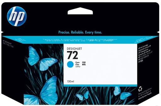 [HP-HPC9371A] Cartridge HP Inkjet 72 DesignJet SD Pro MFP 130ml  (CY (cyaan))