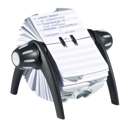 [DUR-241601] Draaibare kaarthouder Durable Telindex Flip Vegas (zwart)