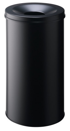 Afvalbak Durable Safe metaal rond 60L met vlamdover