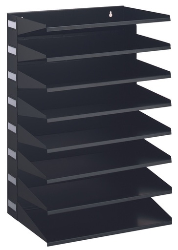 [DUR-336101] Sorteerrek Durable metaal A4 8-vaks (zwart)