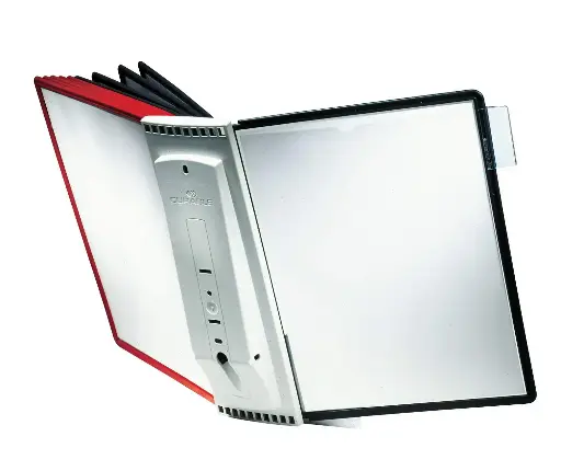 [DUR-563100] Zichtpanelensysteem Durable Wall 10 wandmodel inclusief 10 zichtpanelen (assorti)