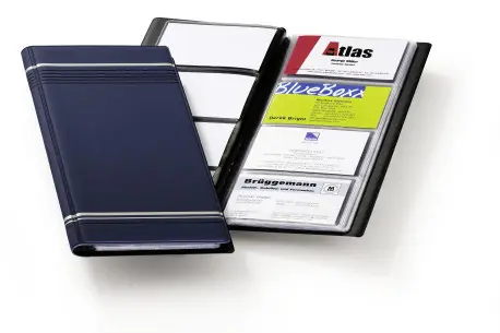 [DUR-858107] Visitekaartalbum Durable Visifix 96 (donkerblauw)