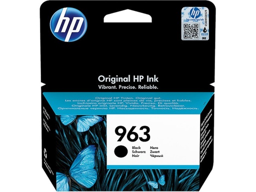 [HP-HP3JA26A] Cartridge HP Inkjet 963 Officejet Pro  (BK (black))