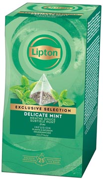 Thee Lipton Exclusive Selection subtiele munt (25)
