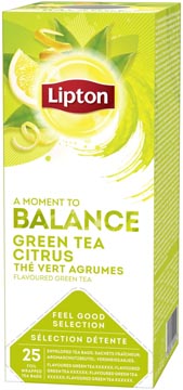 Thee Lipton Feel Good Selection Groene thee citrus (25)