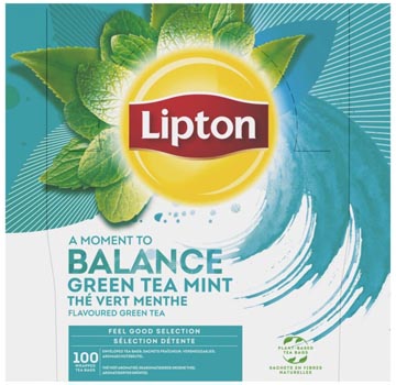 Thee Lipton Feel Good Selection Groene thee munt (100)