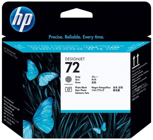 [HP-HPC9380A] Printkop HP Inkjet 72 DesignJet SD Pro MFP (GY/PBK (grey/photo black))
