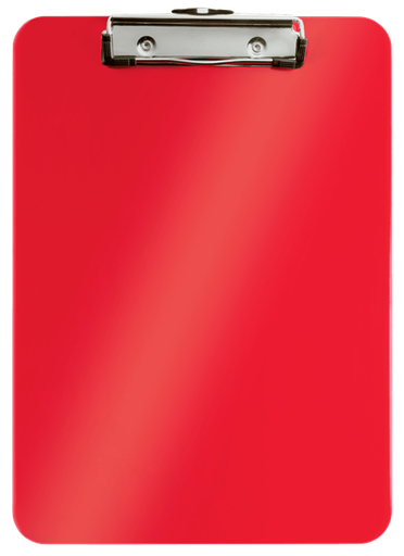 [ESS-39710026] Klemplaat Leitz WOW PS A4 80vel metallic (rood)
