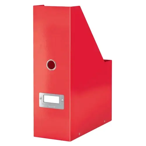 [ESS-60470026] Tijdschriftencassette Leitz Click&Store WOW PP metallic (rood)
