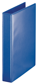 [ESS-17855] Panorama ringmap Esselte PP A4 4 D-ringen 20mm rug 38mm 3 insteekvakken (blauw)