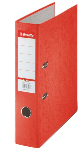 [ESS-17926] Ordner Esselte Rainbow karton A4 rug 75mm (rood)