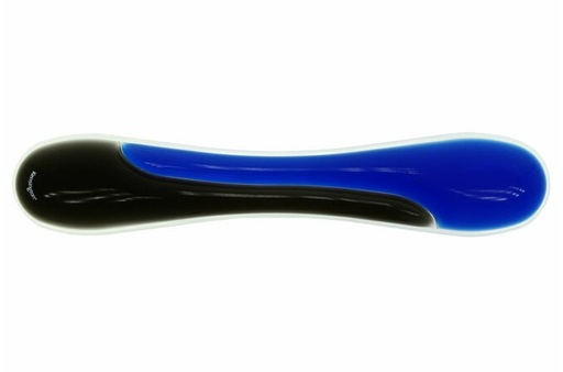[ACCO-62397] Polssteun Kensington Duo Gel voor toetsenbord (zwart/blauw)