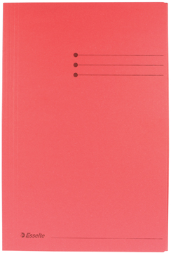 [ESS-1032315] Map 3-kleppen Esselte Manilla karton folio 275g (50) (rood)