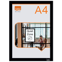 Ophangtas Nobo A4 zelfklevend (2)