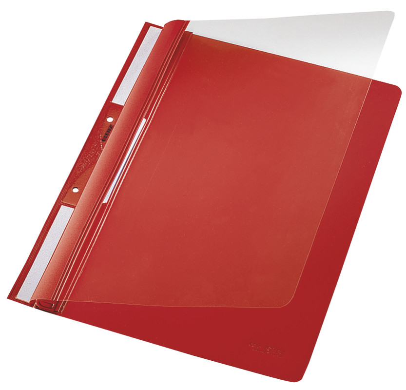 Snelhechtmap Leitz Standaard PVC A4 geperforeerd (20)