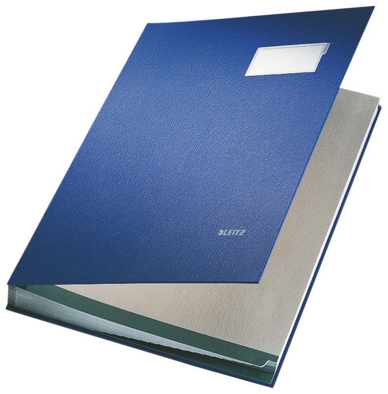Handtekenmap Leitz PP folio 20-vaks