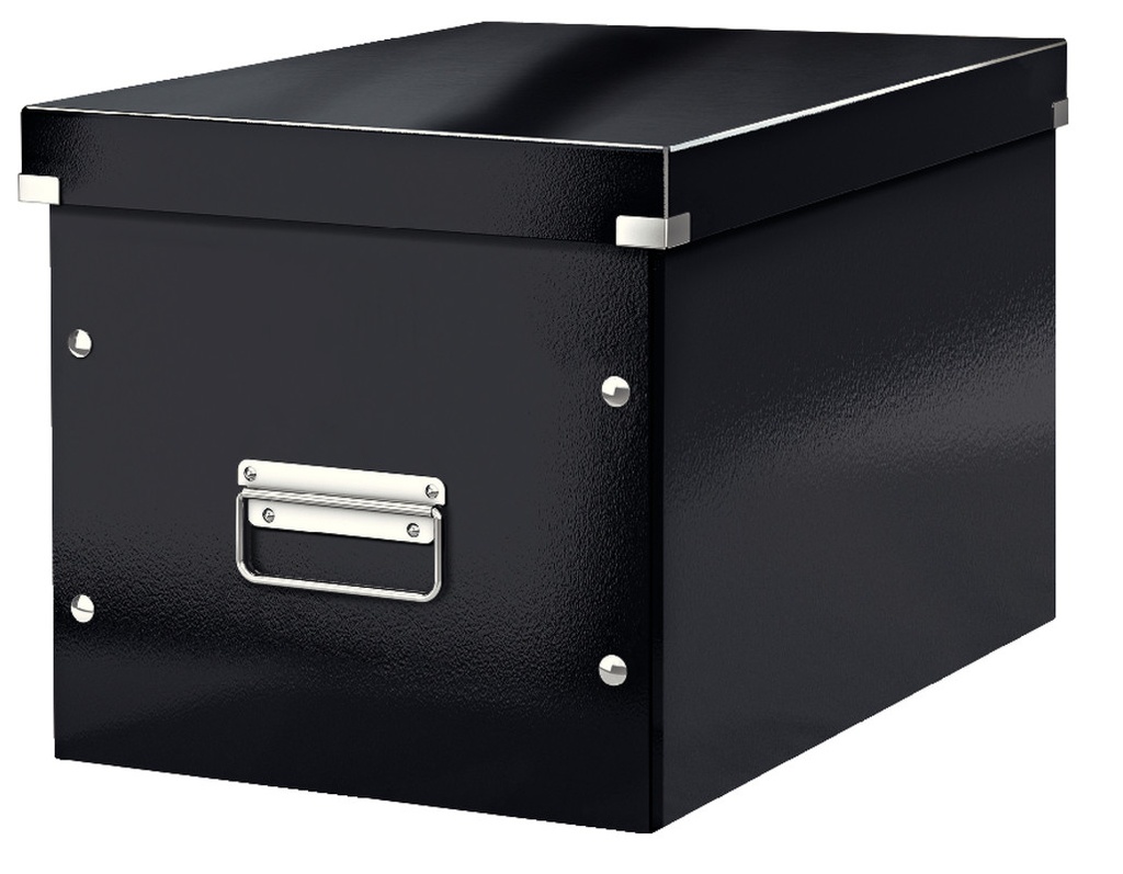 Opbergdoos Leitz Click&Store WOW Cube PP groot metallic