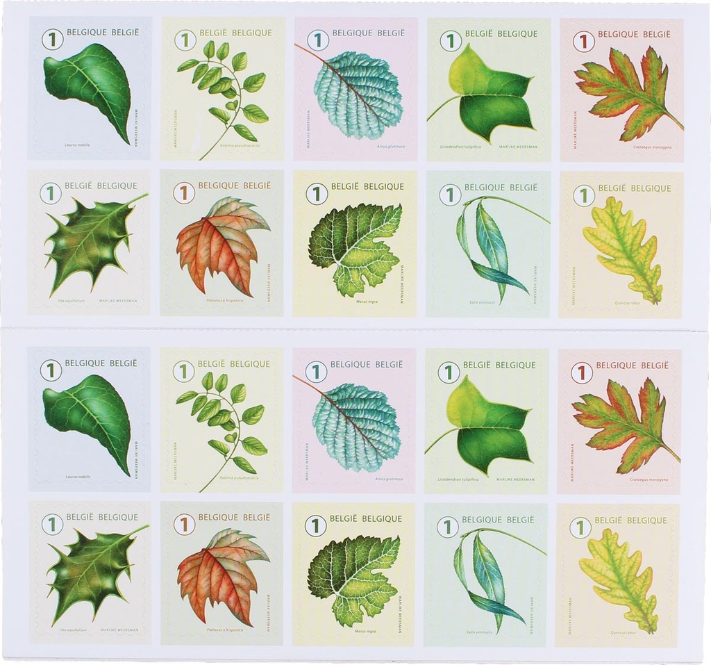 Postzegels Bpost Nationaal bomen non-prior (50) 