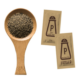 Zakje met peper Hellma porties 0,15g (2000)
