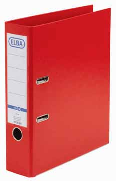 [TIM-10468RO] Ordner Elba Smart Pro+ PP A4 80mm (rood)