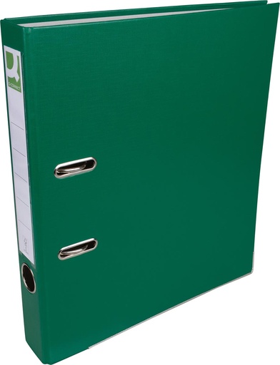[TIM-KF12065] Ordner Q-Connect PP en papier A4 rug 50mm met beschermrand (groen)