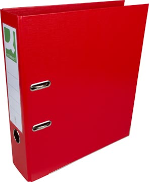 [TIM-KF12071] Ordner Q-Connect PP A4 rug 80mm (rood)