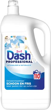 Wasmiddel Dash Professional 2 in 1 Formula Fleurs de Lotus & Lily fles 4,95L 110 wasbeurten