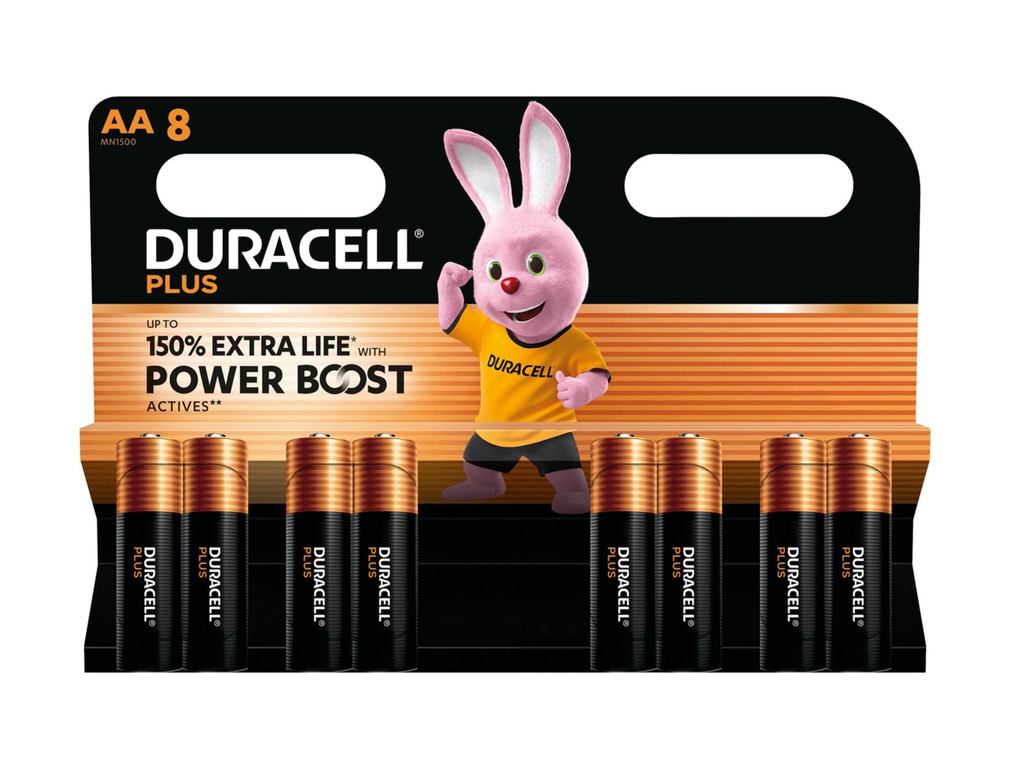 Batterij Duracell Plus 100% AA (20) (141056)