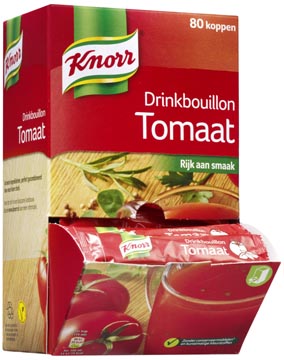Drinkbouillon Knorr tomaat 175ml (80)
