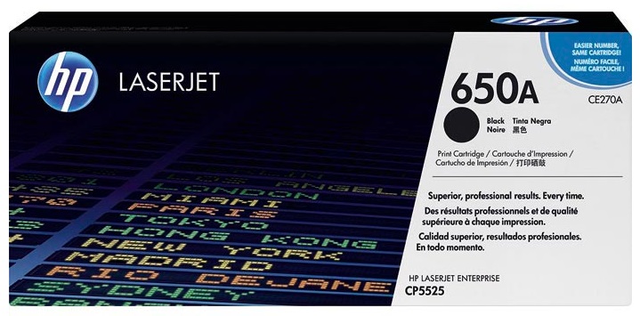 Toner HP Color Laser 650A Color LaserJet Enterprise 