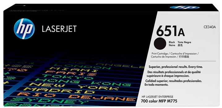 Toner HP Color Laser 651A Color LaserJet Enterprise 