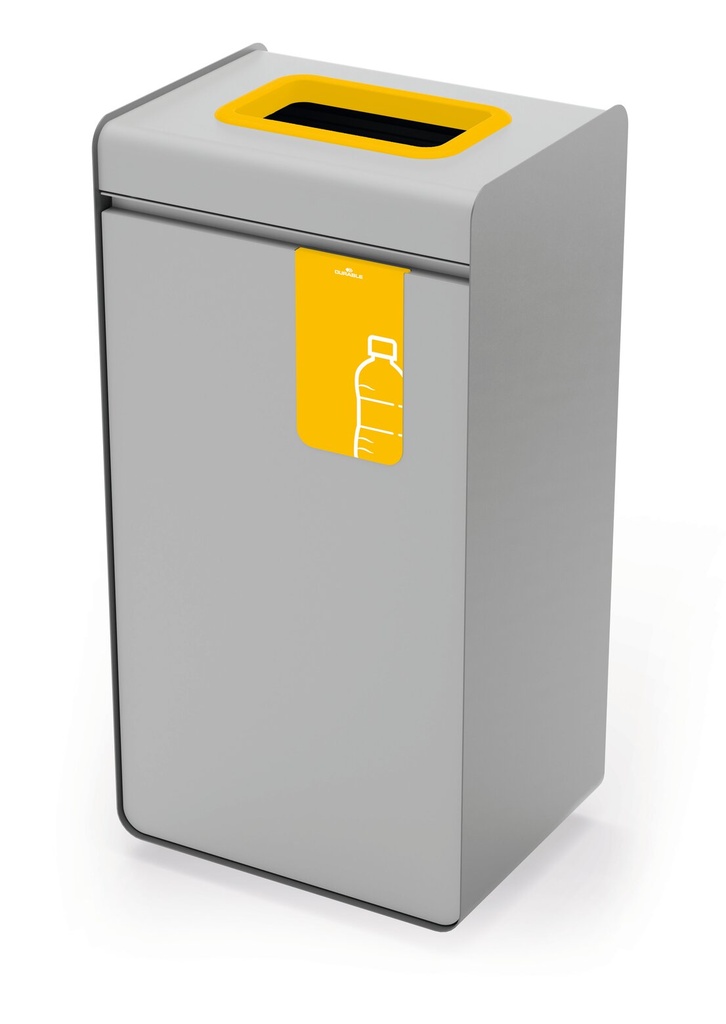 Vuilnisbak Durable Durasort 55L voor plastic
